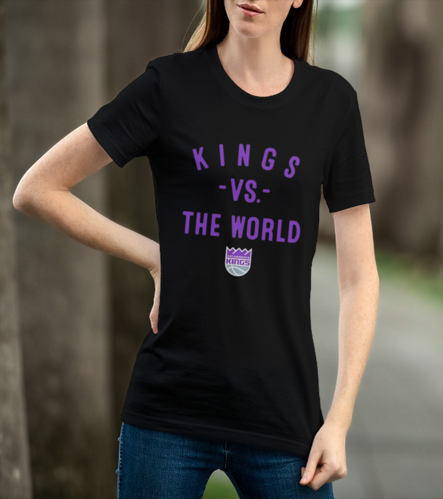 Sacramento Kings Vs The World NBA 2026 Nowbes T-Shirt