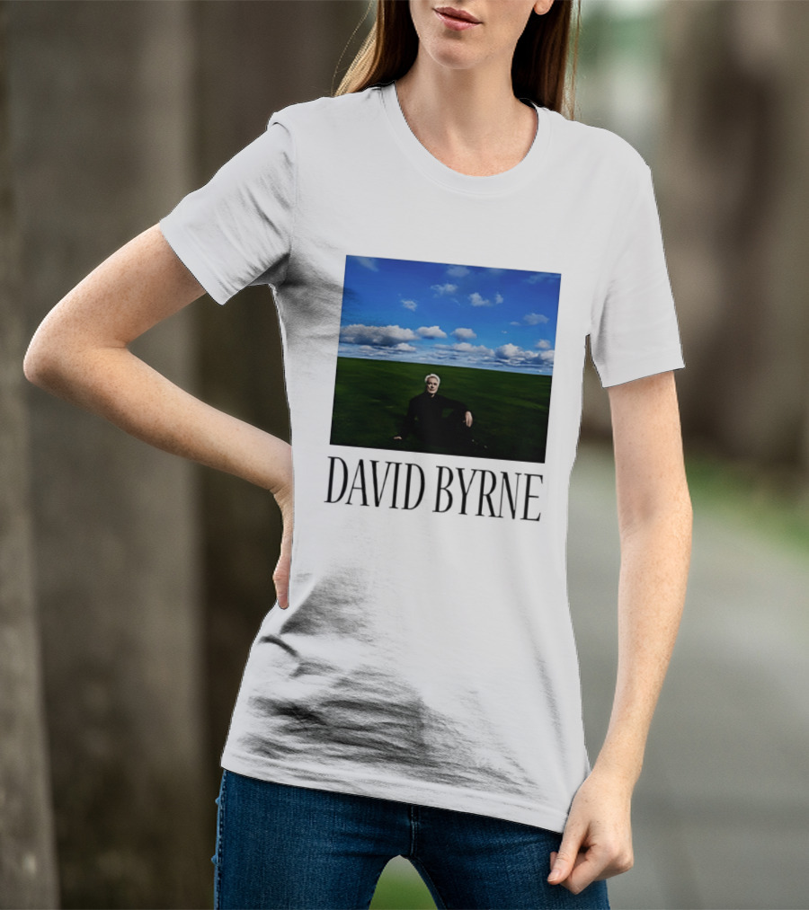 David Byrne Windows Wallpaper Meme T-Shirt