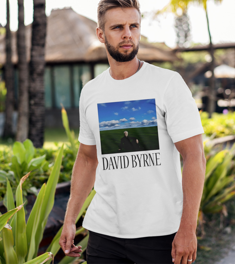 David Byrne Windows Wallpaper Meme T-Shirt