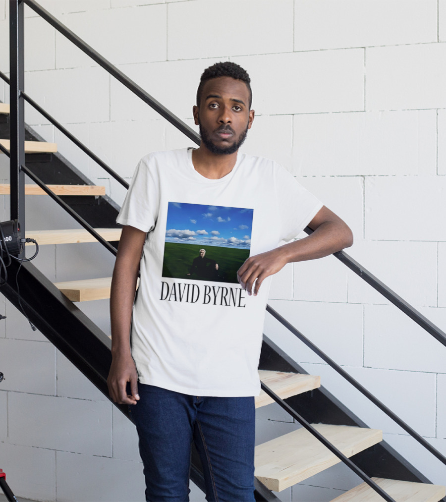 David Byrne Windows Wallpaper Meme T-Shirt