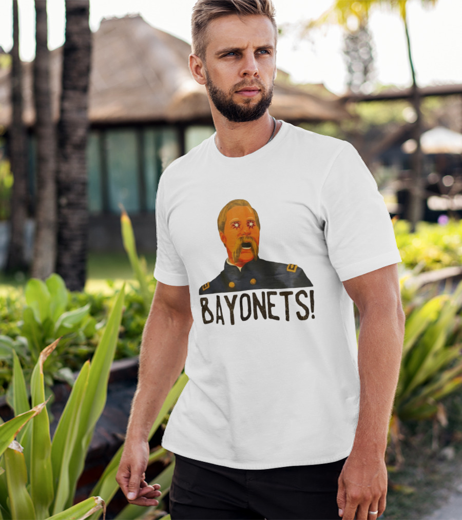 Bayonets Joshua Chamberlain Gettysburg Civil War T-Shirt