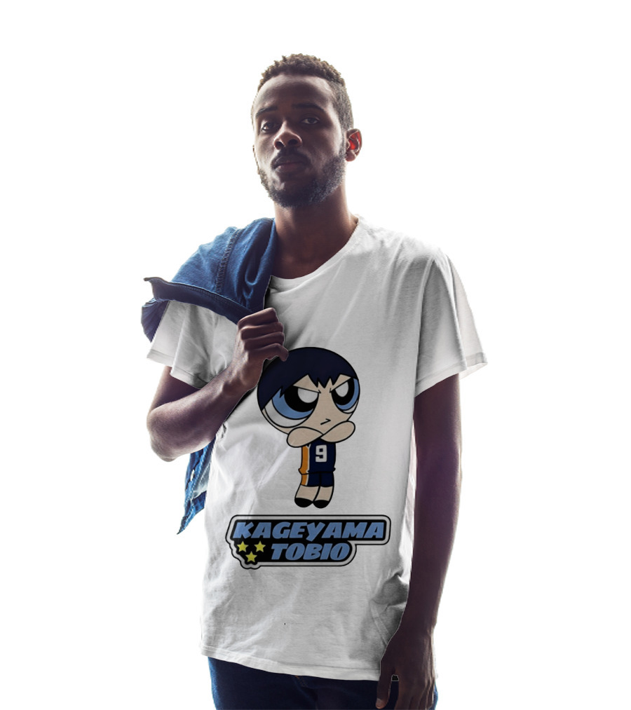 Kageyama Tobio 9 Haikyuu Powerpuff Girls T-Shirt