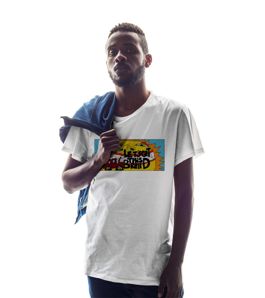 Let's Get This Bread Funny Sun Face And Train T-Shirt