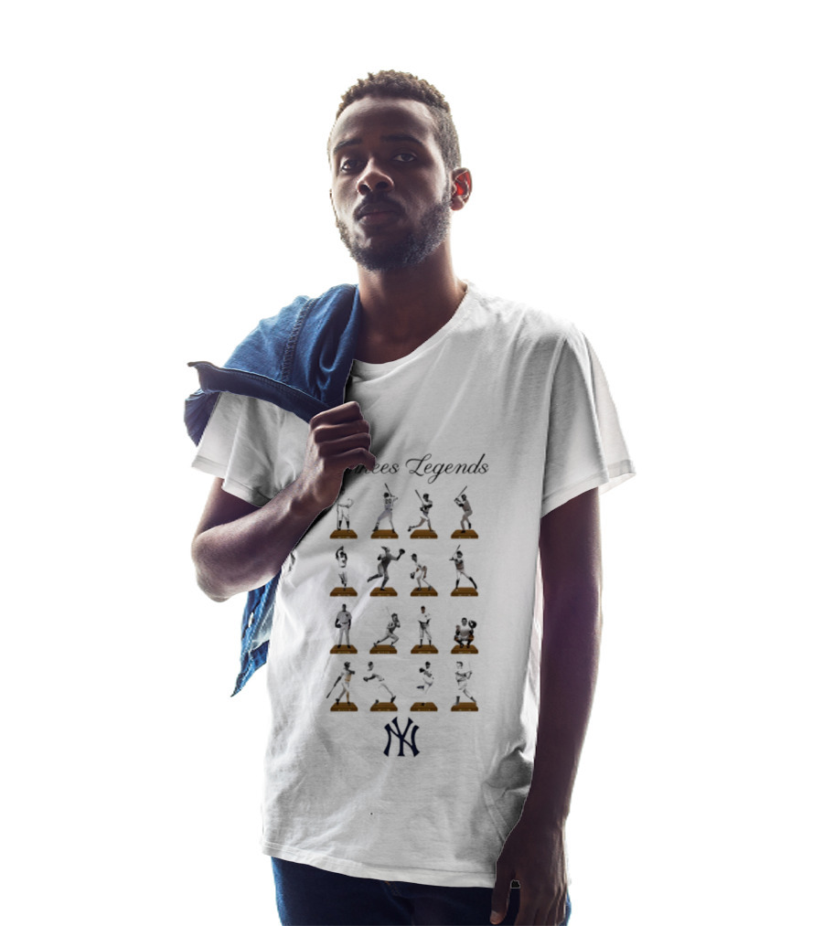 Yankees Legends Hall Of Fame Icons Baseball Moment T-Shirt