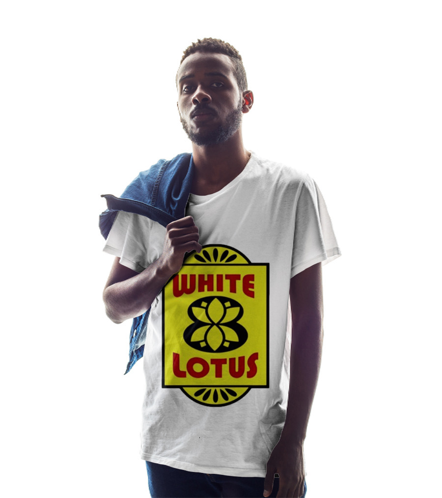 White Lotus Retro Motel Sign T-Shirt