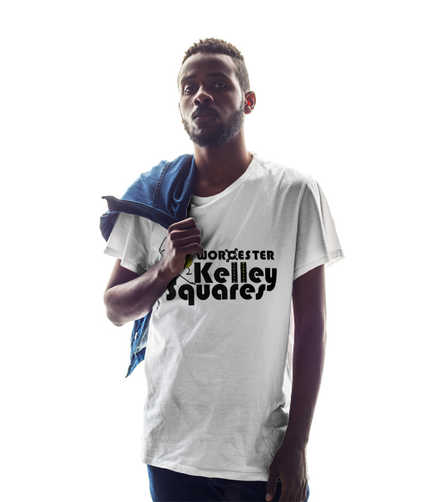 Worcester Kelley Squares Fun Creative Graphic Featuring Snack T-Shirt