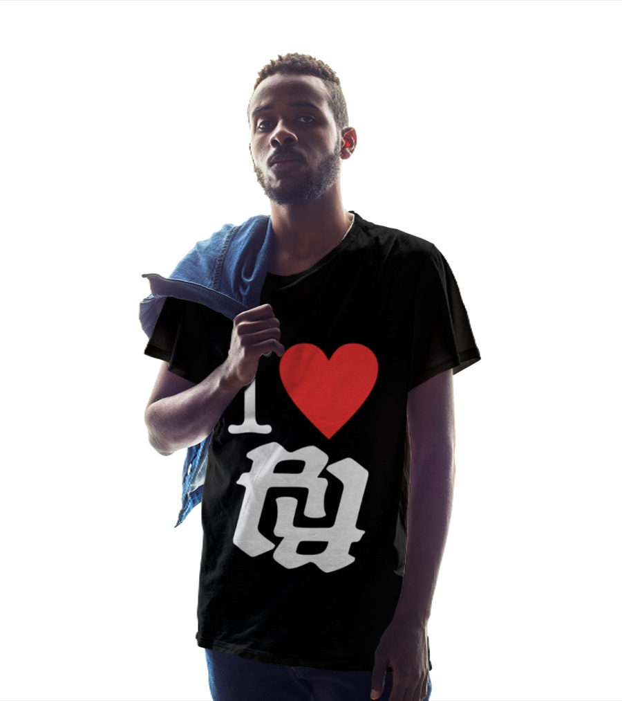 I Heart RR White T-Shirt
