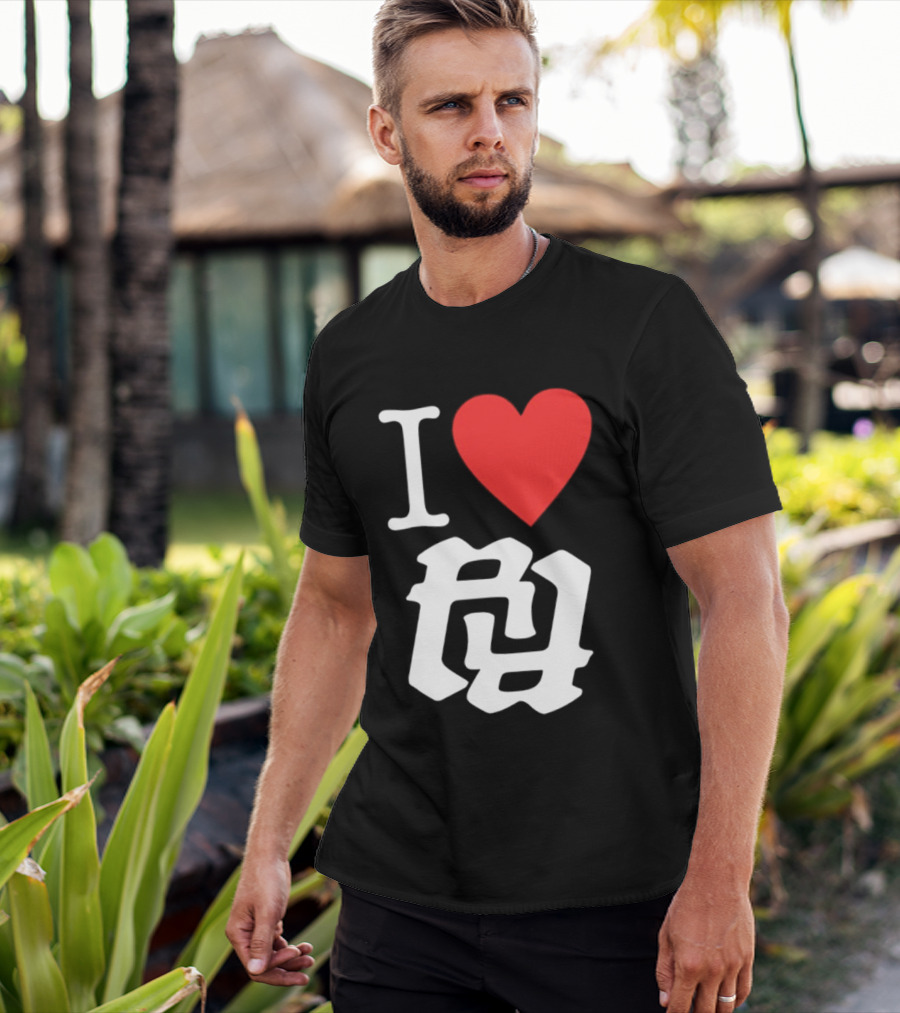 I Heart RR White T-Shirt