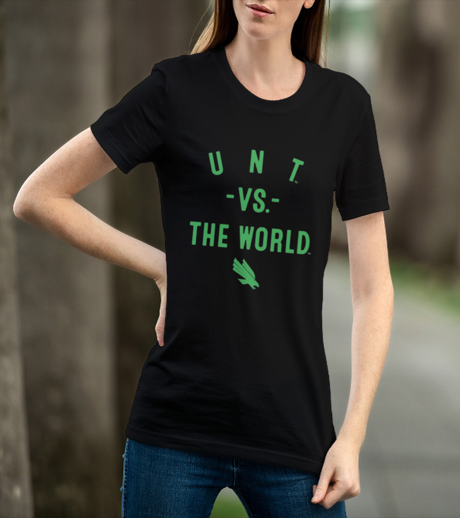 UNT Vs The World Mean Green 2026 NCAA Season T-Shirt