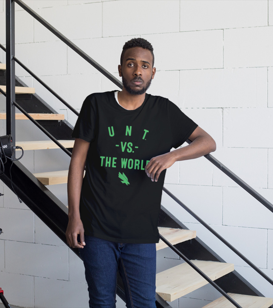UNT Vs The World Mean Green 2026 NCAA Season T-Shirt