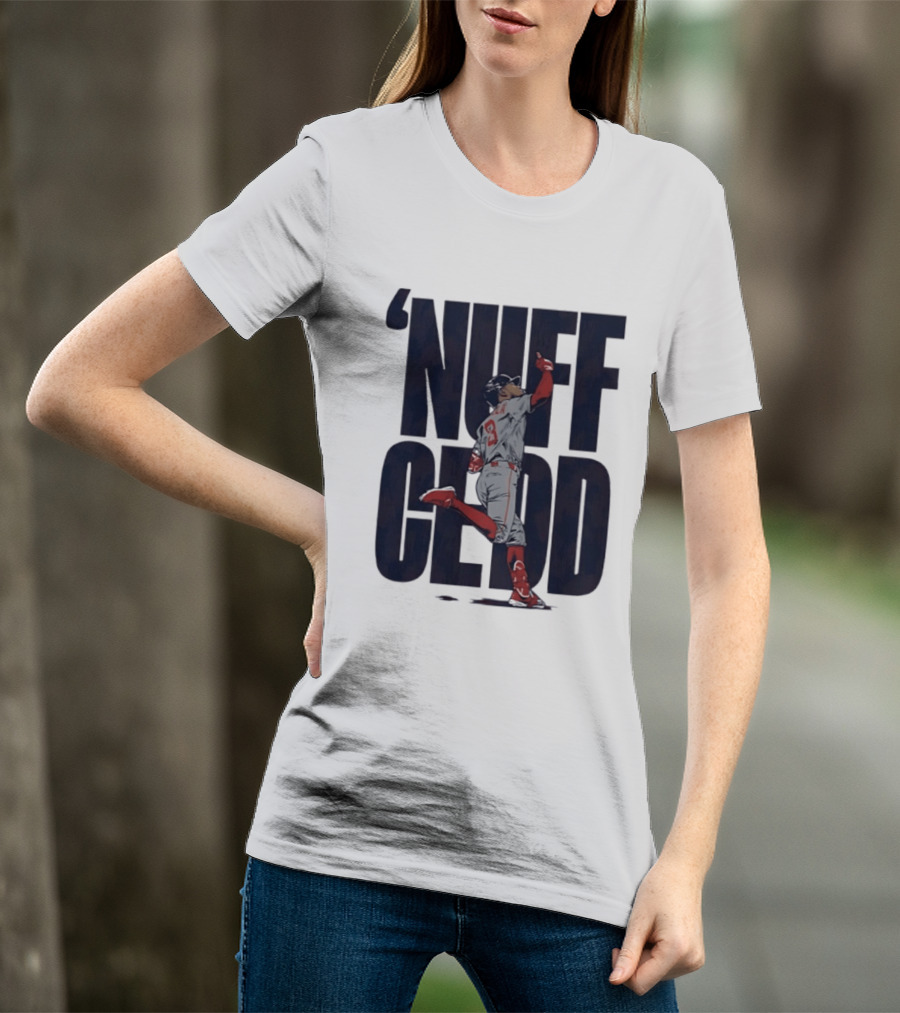 Nuff Cedd Ceddanne Rafaela Boston Baseball 2026 MLB Season T-Shirt