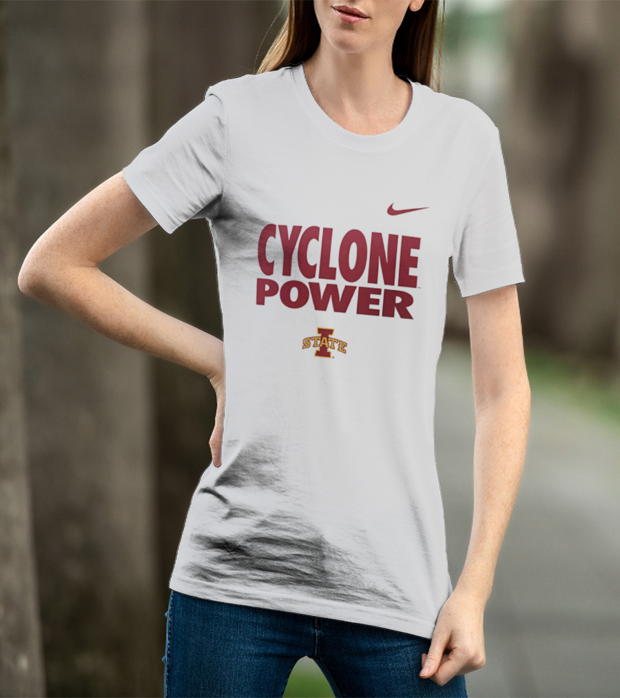 Cyclone Power Iowa State Nike Sports Fan Gear T-Shirt