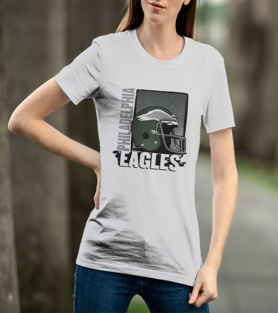 Philadelphia Eagles 2026 Season Helmet Football T-Shirt
