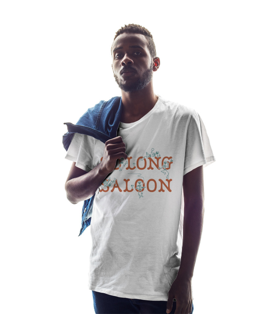 So Long Saloon Dancing Skeletons In Cowboy Hats And Boots T-Shirt