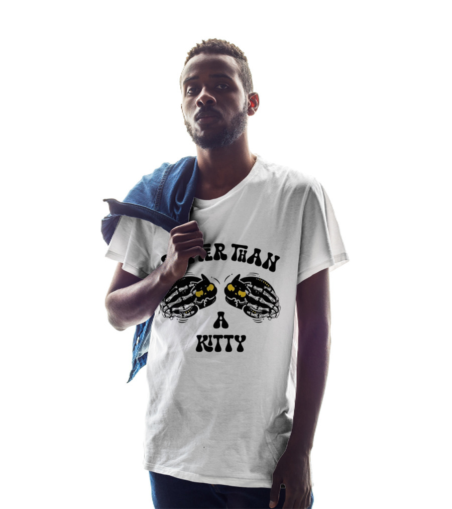 Softer Than A Kitty Skeleton Eyes T-Shirt