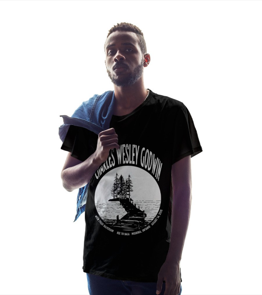 Charles Wesley Godwin 2025 Muskoka Tour Bala Ontario August 14 Key To Bala T-Shirt