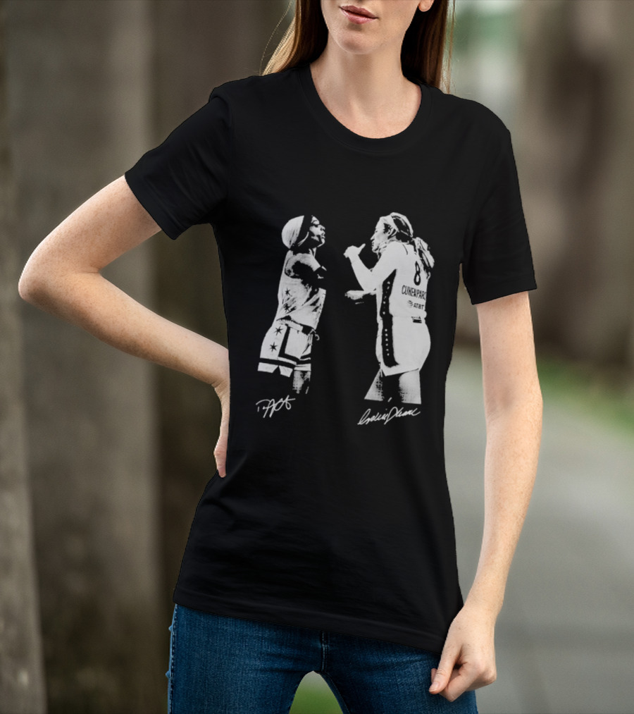Sophie Cunningham DiJonai Is Dirty Rivalry Basketball Players Signature T-Shirt