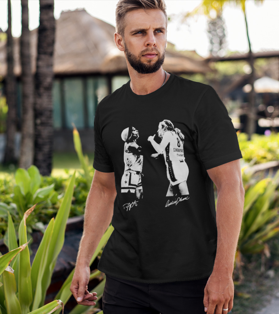 Sophie Cunningham DiJonai Is Dirty Rivalry Basketball Players Signature T-Shirt