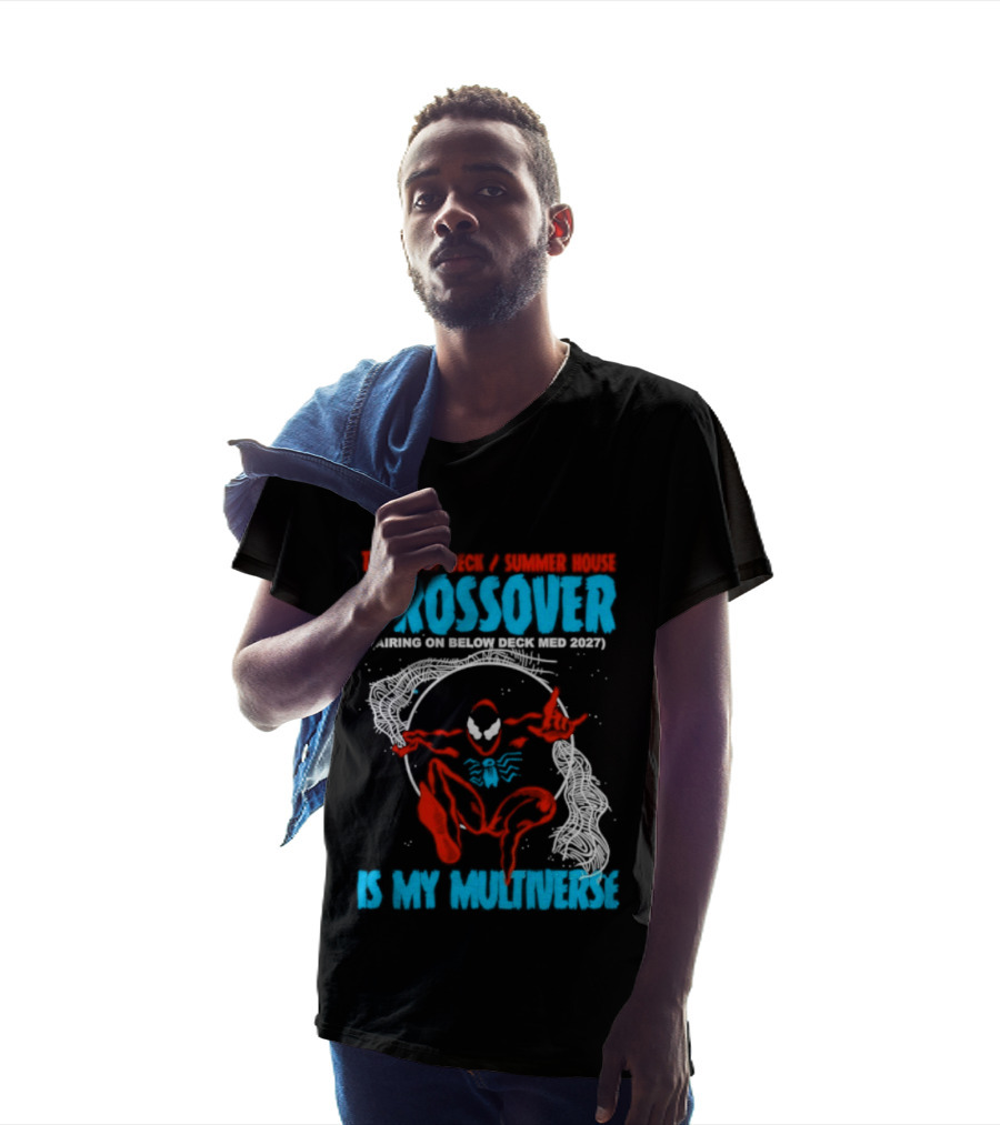 The Below Deck Summer House Crossover Spiderman Symbiote Venom Multiverse T-Shirt