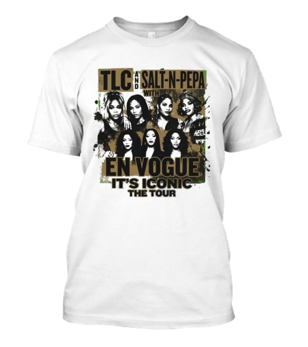 TLC Salt N Pepa With En Vogue It's Iconic The Tour T-Shirt