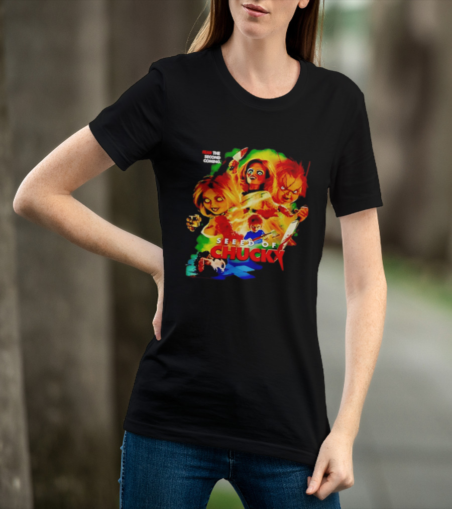 Fear The Second Coming Seed Of Chucky Chucky And Tiffany T-Shirt