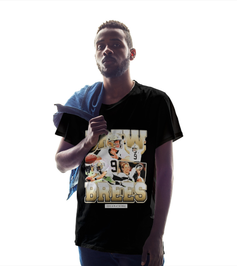 Drew Brees New Orleans 9 Dreamathon T-Shirt