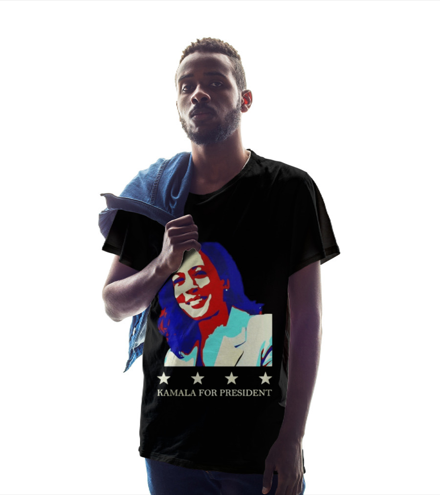 Kamala Harris Kamala For President Presidential Campaign Stars T-Shirt