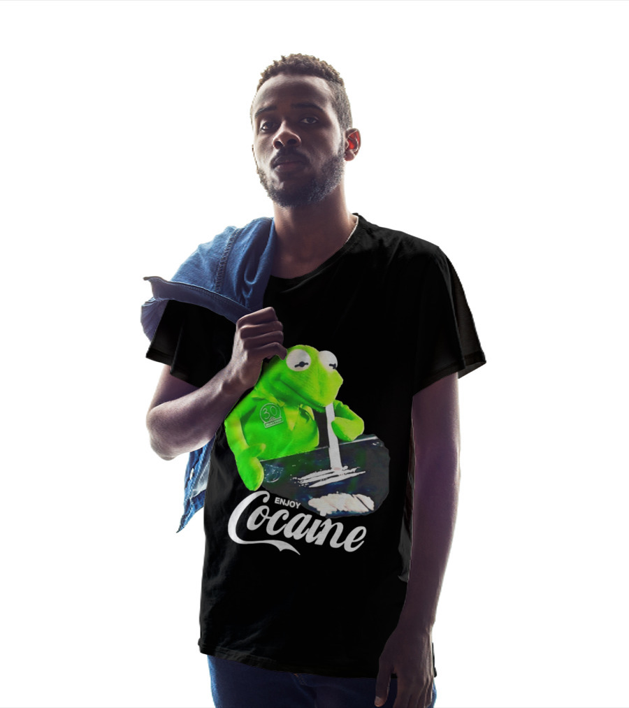 Kermit The Frog Enjoy Cocaine Muppets T-Shirt