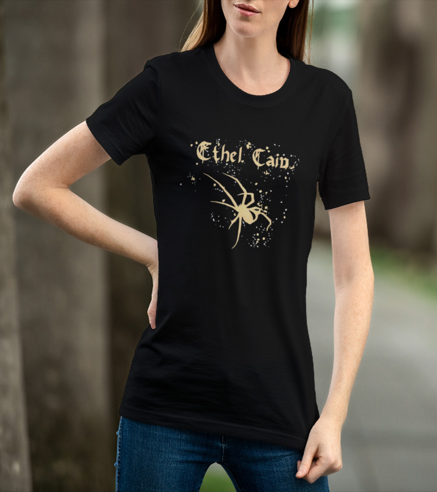 Ethel Cain Yellow Spider Gothic T-Shirt