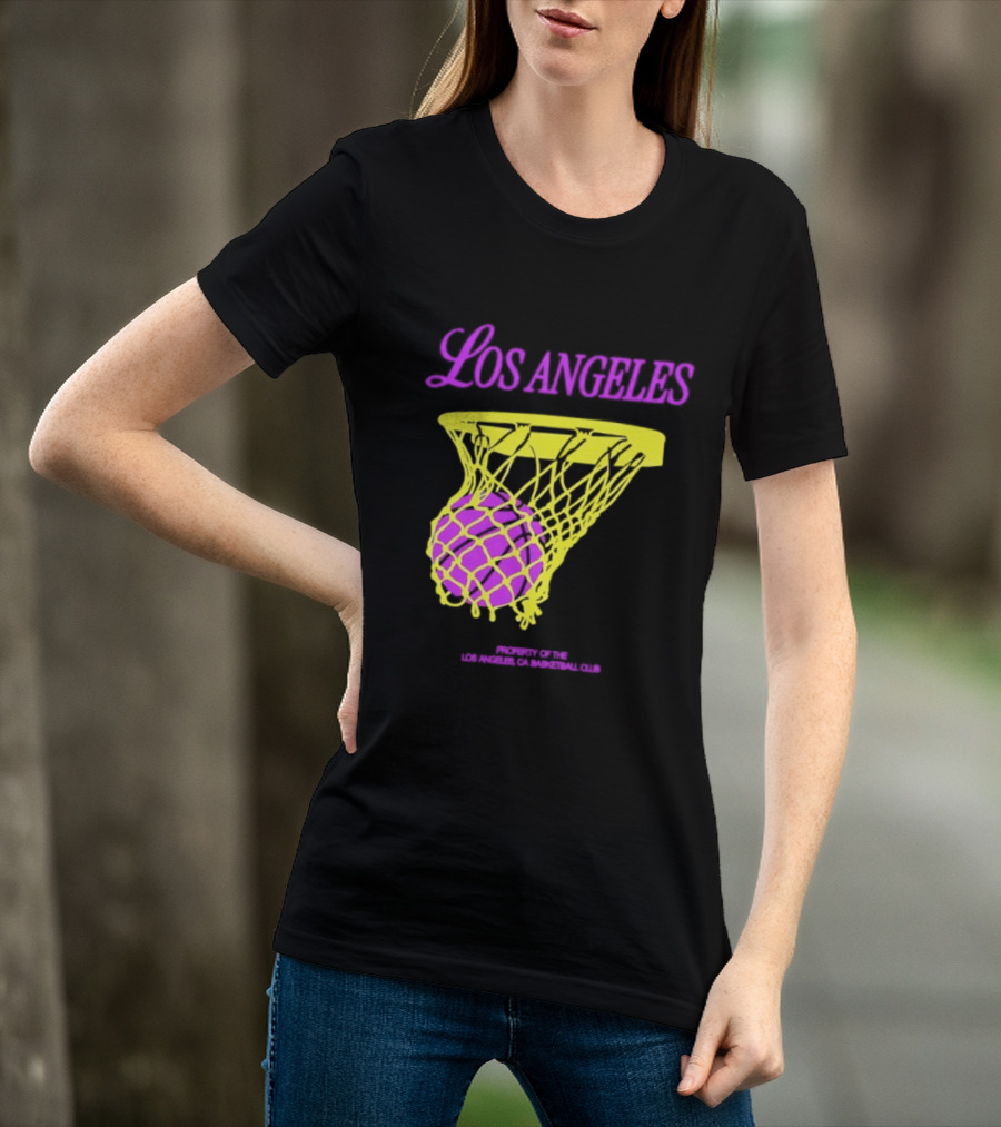 Los Angeles Basketball Club Property Los Angeles CA T-Shirt