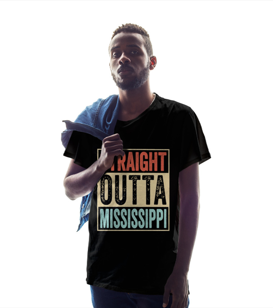Straight Outta Mississippi Souvenir Performance T-Shirt