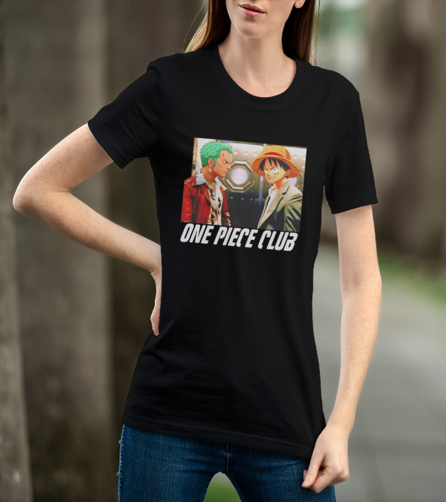 One Piece Club Roronoa Zoro Monkey D Luffy T-Shirt