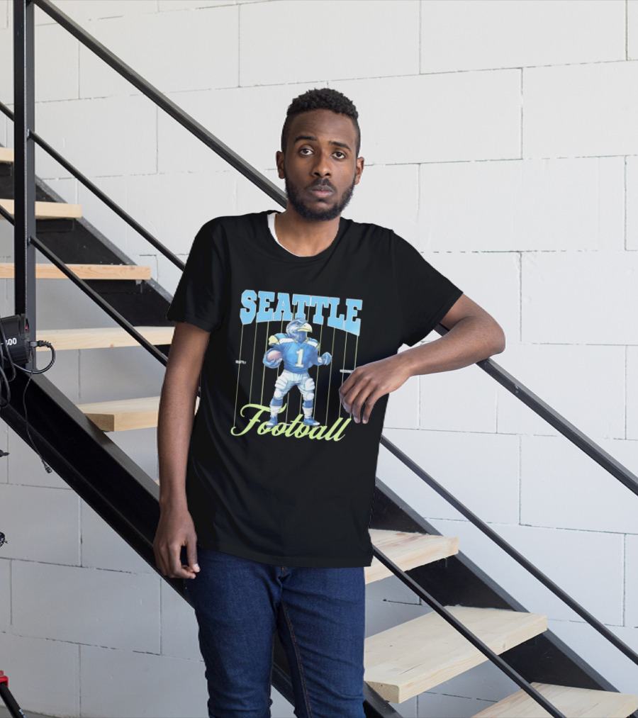 Seattle Seahawks 1 Seattle Washington Football Bird T-Shirt