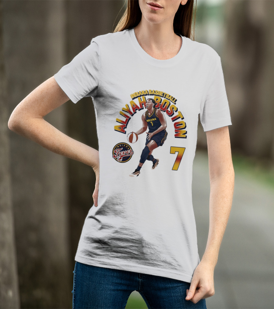 Aliyah Boston Indiana Fever Basketball 7 T-Shirt