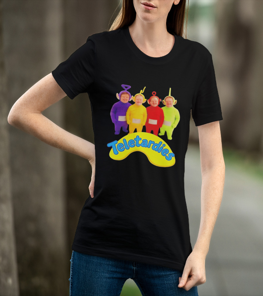Teletardies Teletubbies Down Syndrome T-Shirt