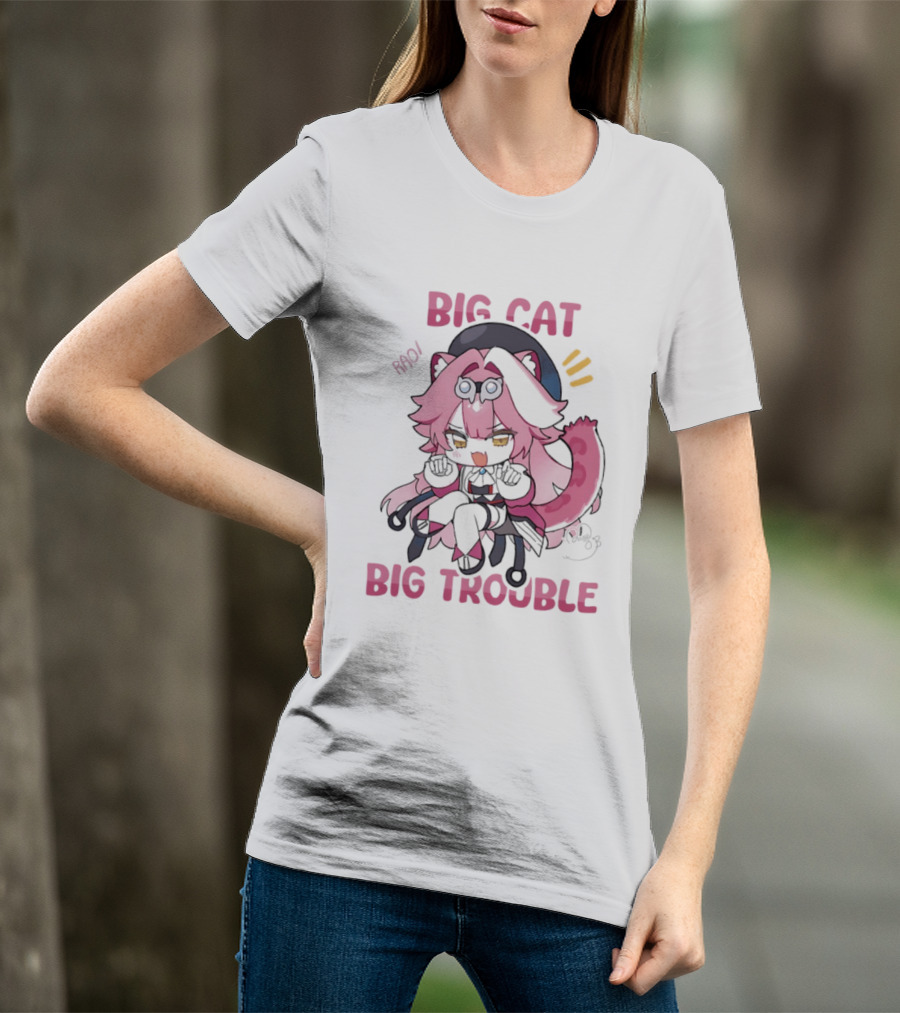 BIG Cat Prowls Into BIG Trouble Anime T-Shirt