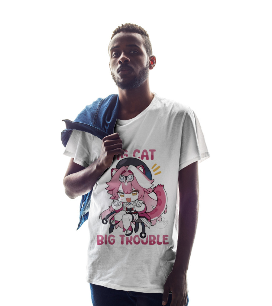 BIG Cat Prowls Into BIG Trouble Anime T-Shirt