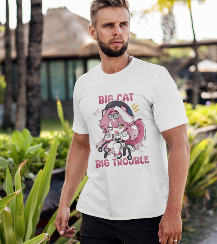 BIG Cat Prowls Into BIG Trouble Anime T-Shirt