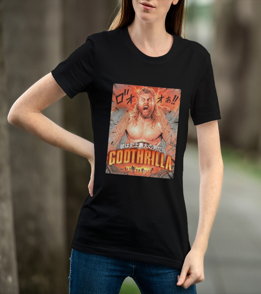 Thrillbilly Silas Mason Godthrilla Comic Style Explosion Scene T-Shirt