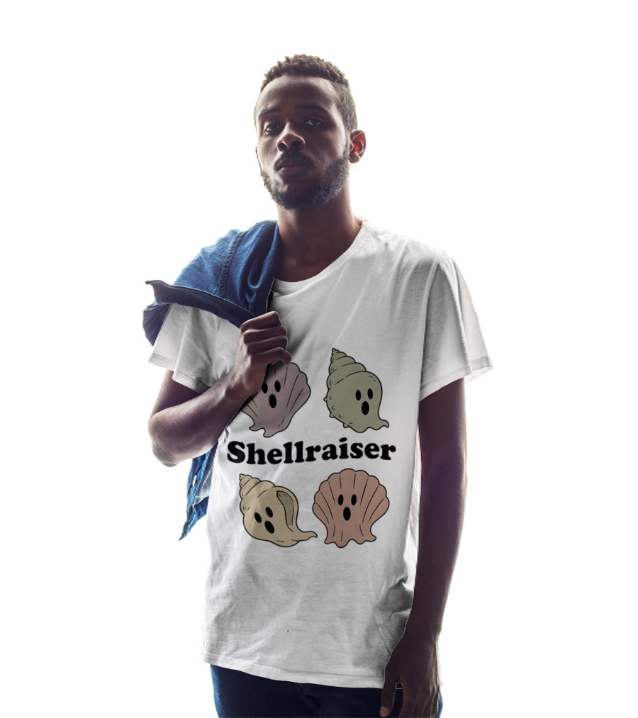 Shellraiser Ghost Shells Spooky Ocean T-Shirt