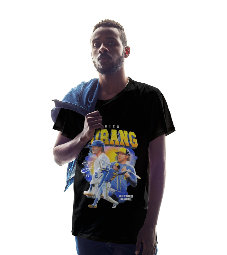 Brice Turang Milwaukee Brewers Baseball #2 T-Shirt