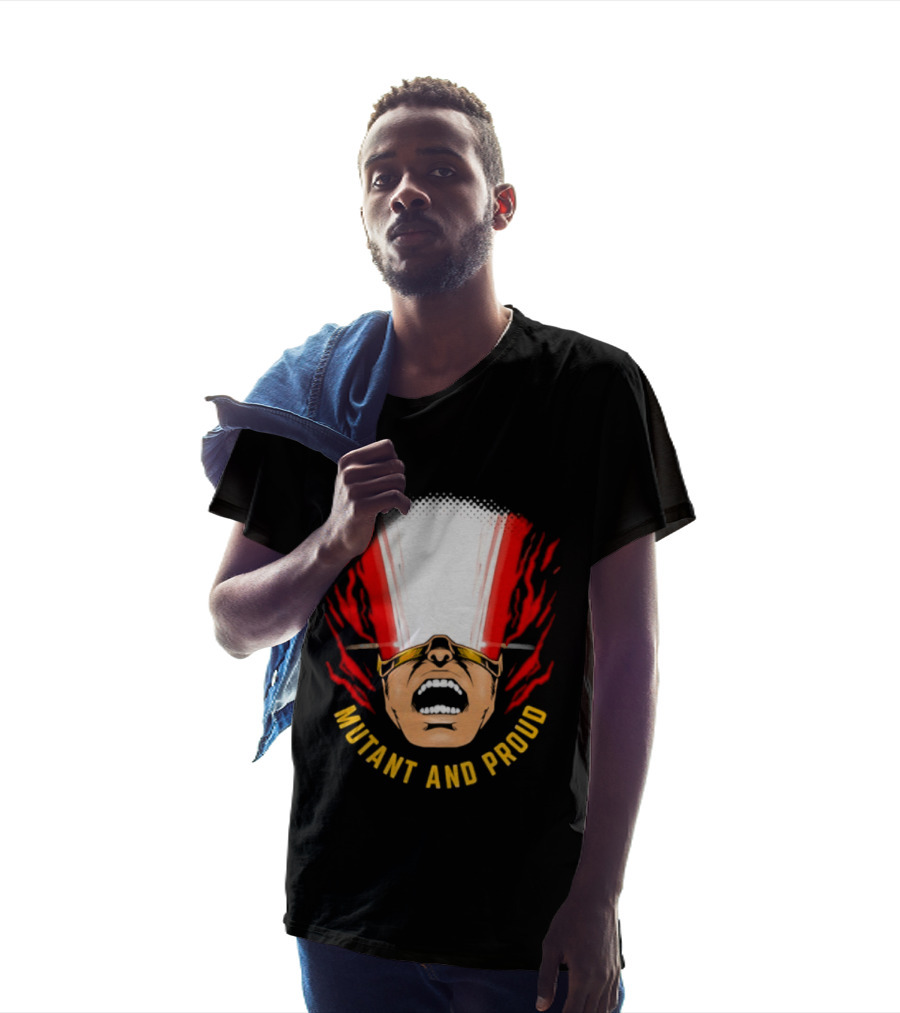 Cyclops Mutant And Proud X Men Marvel Eyebeams T-Shirt