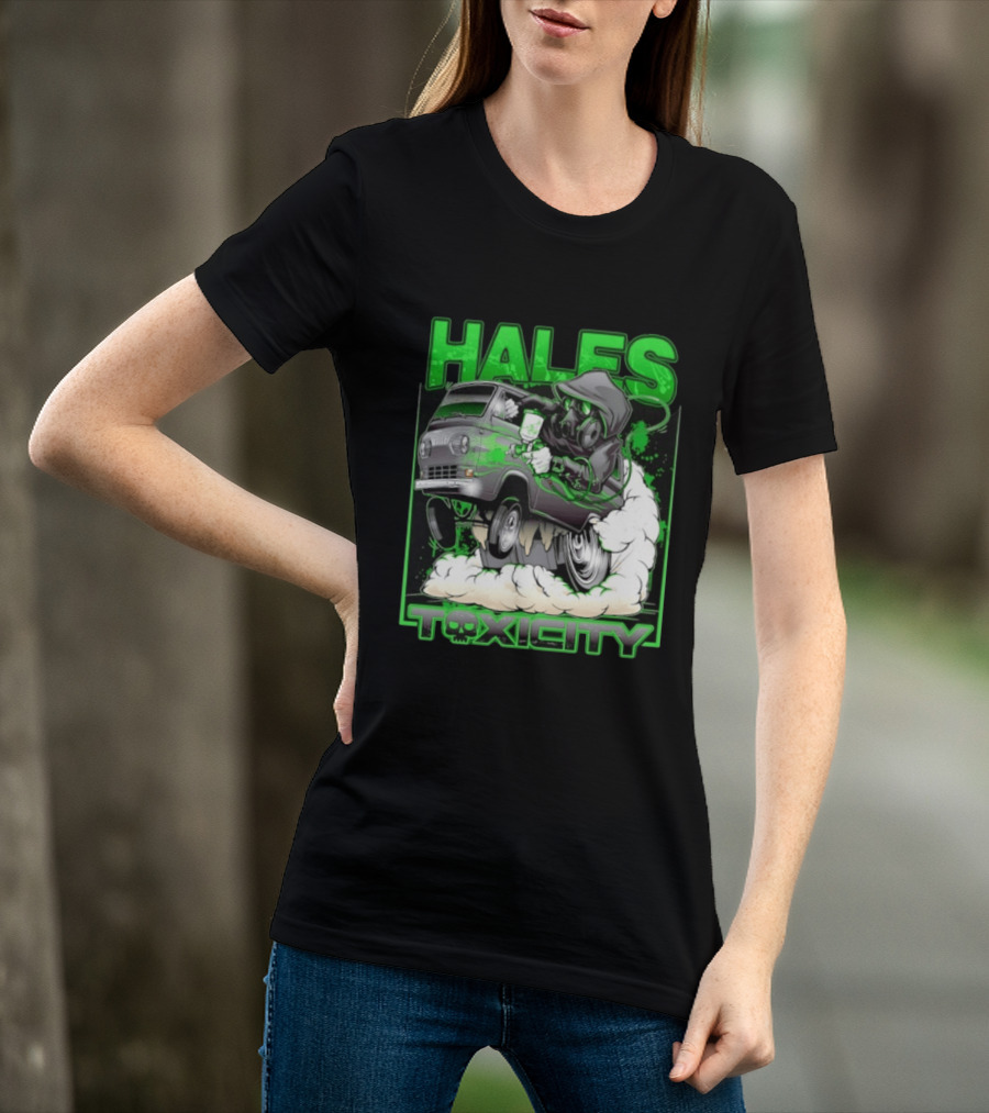 Hales Toxicity Gas Mask Graffiti Van Street T-Shirt