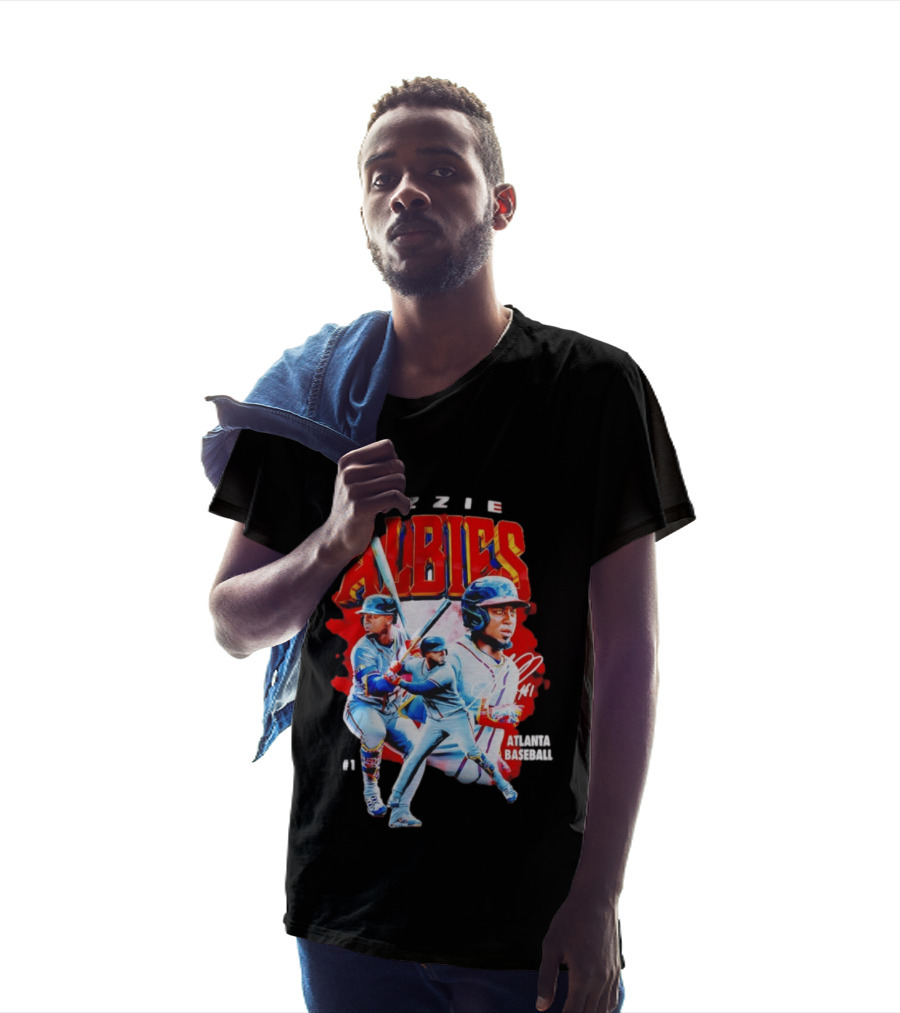 Ozzie Albies Atlanta Baseball 01 2026 MLB Collage T-Shirt