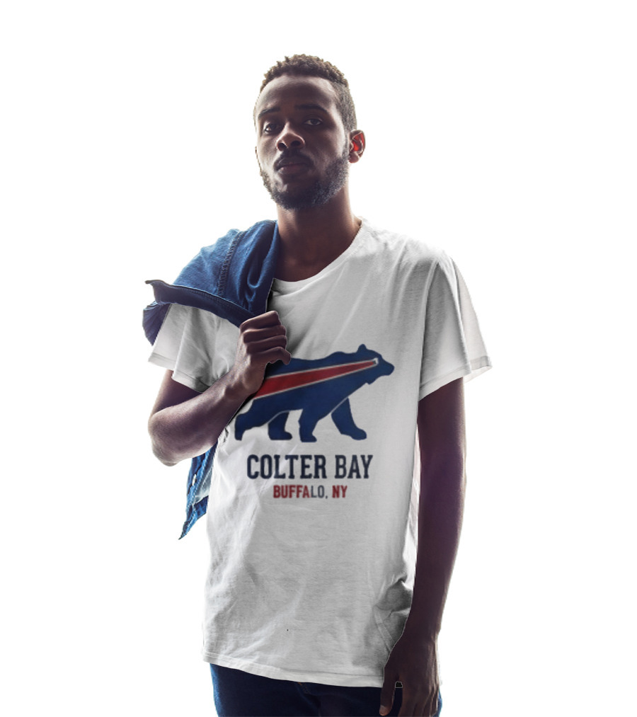 Buffalo Bills Colter Bay NY Beers Make Me Wanna Shout T-Shirt
