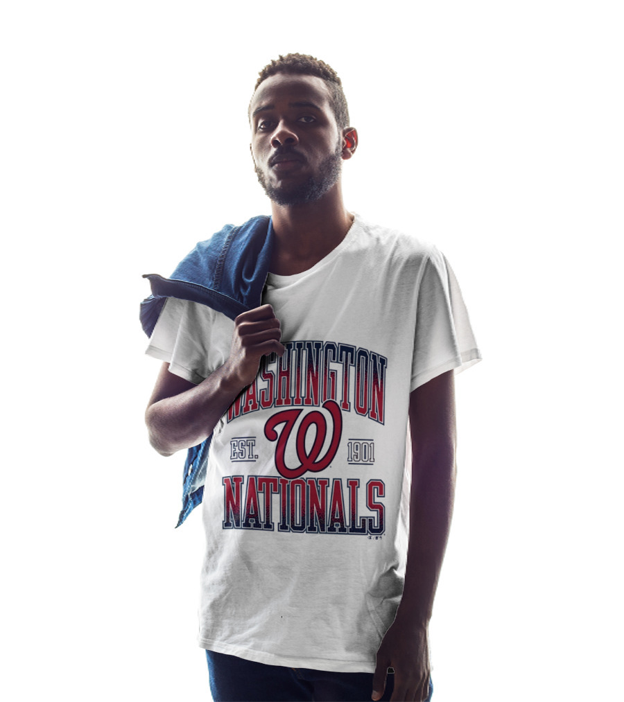 Washington Nationals Est 1901 MLB Baseball Vintage Red T-Shirt