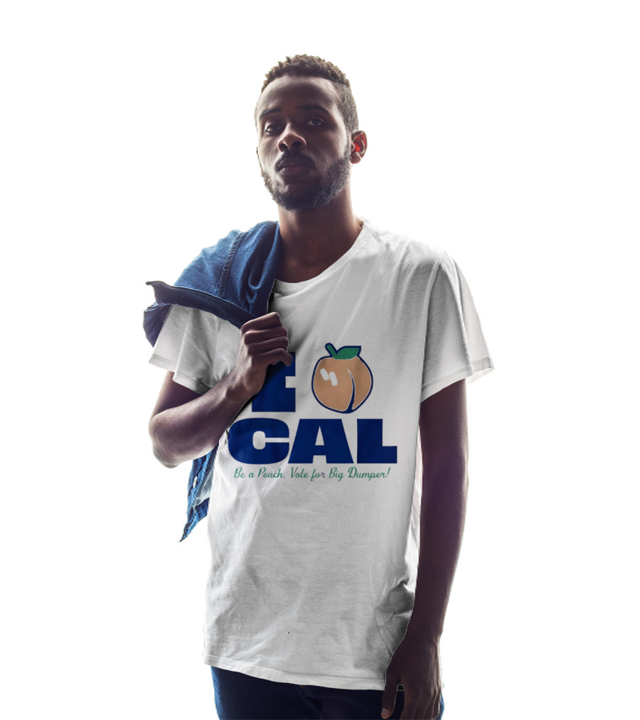 I Love Cal Peach Vote For Big Dumper Cal Raleigh T-Shirt