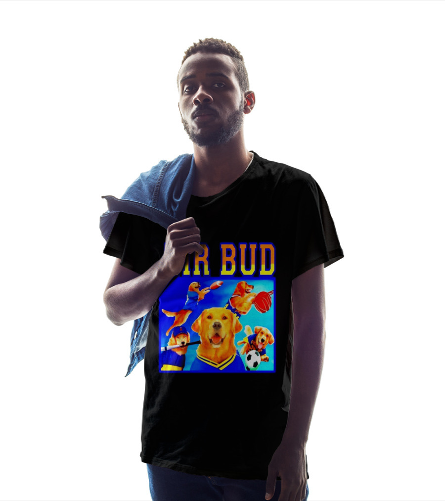 Air Bud Golden Retriever Basketball Football Soccer Sports Collage T-Shirt
