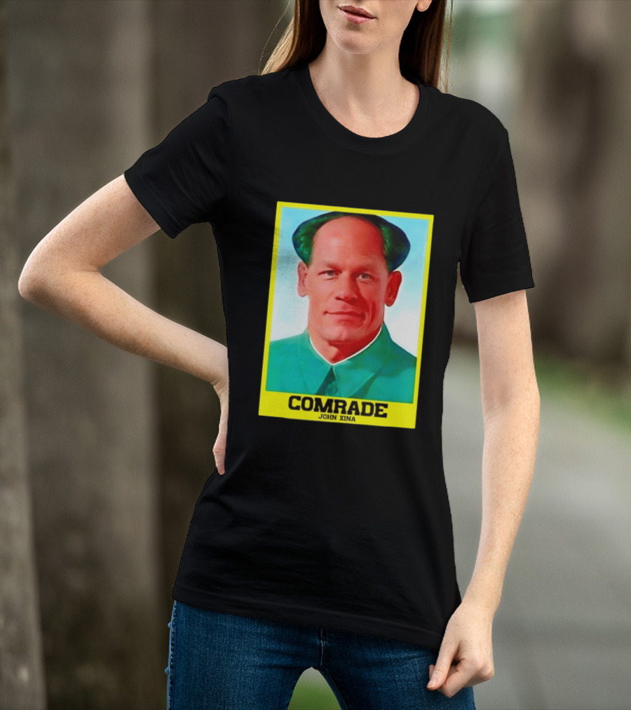 Comrade John Xina Meme Mao Zedong Parody Image T-Shirt