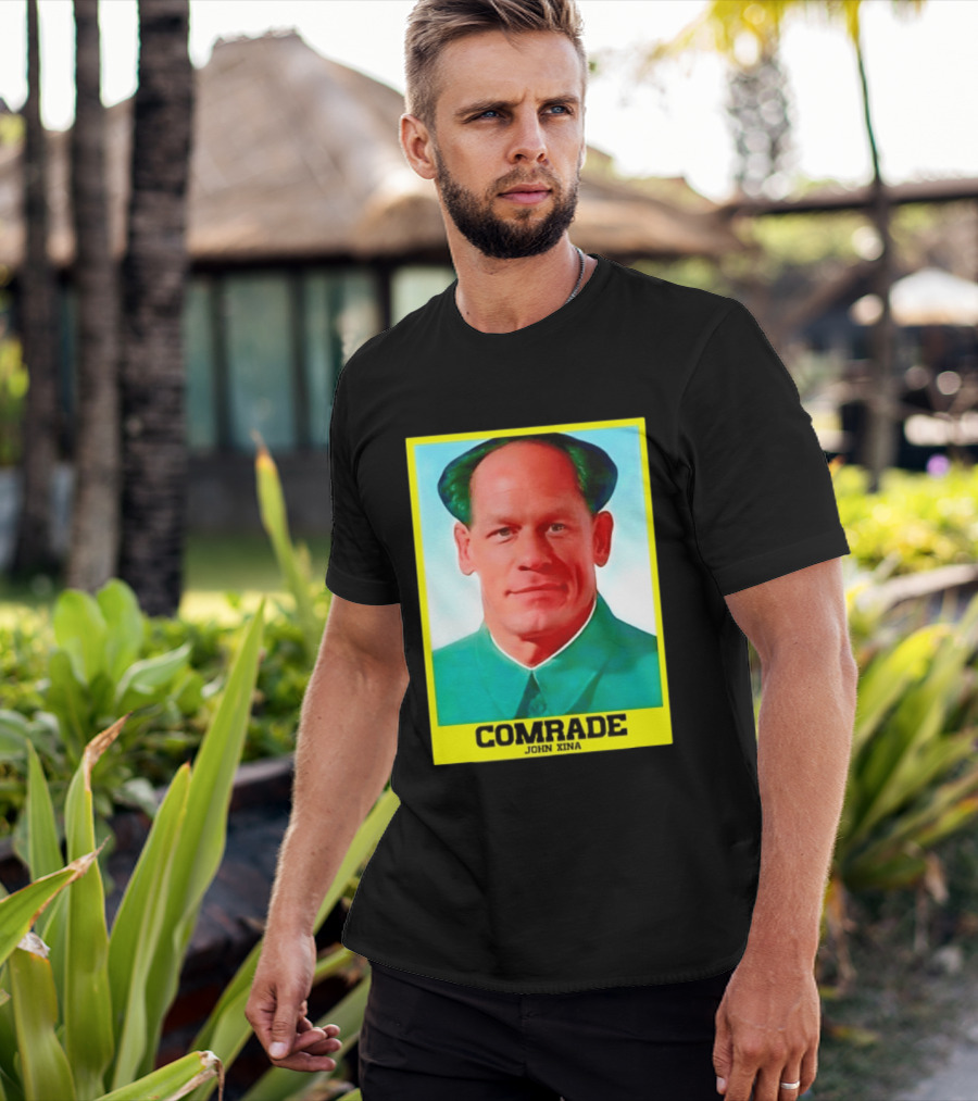 Comrade John Xina Meme Mao Zedong Parody Image T-Shirt